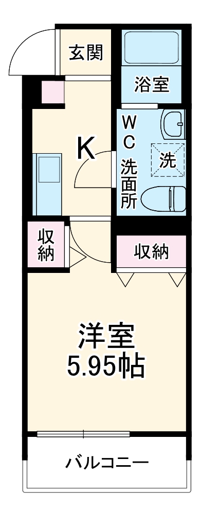 フォレストテラス小岩の間取り