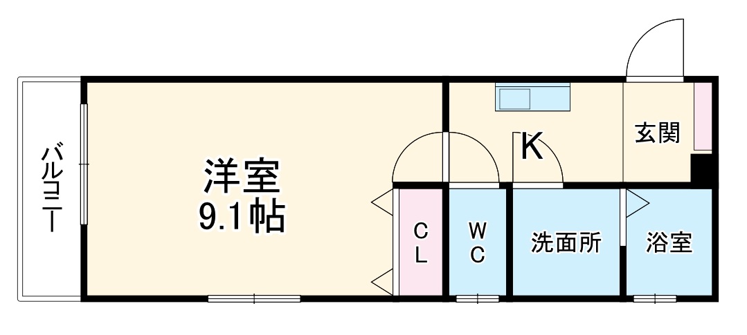 グラン・シャリオ日比野の間取り