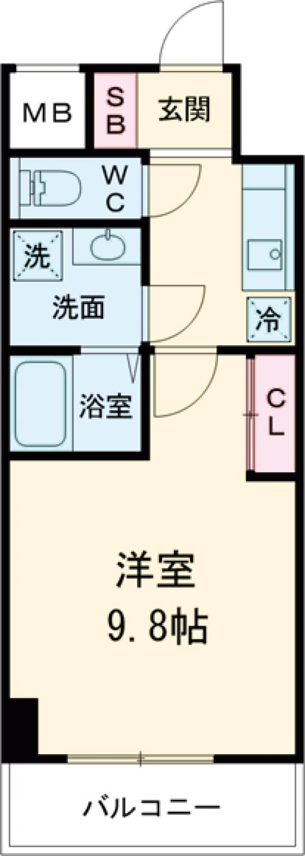 アポロの間取り