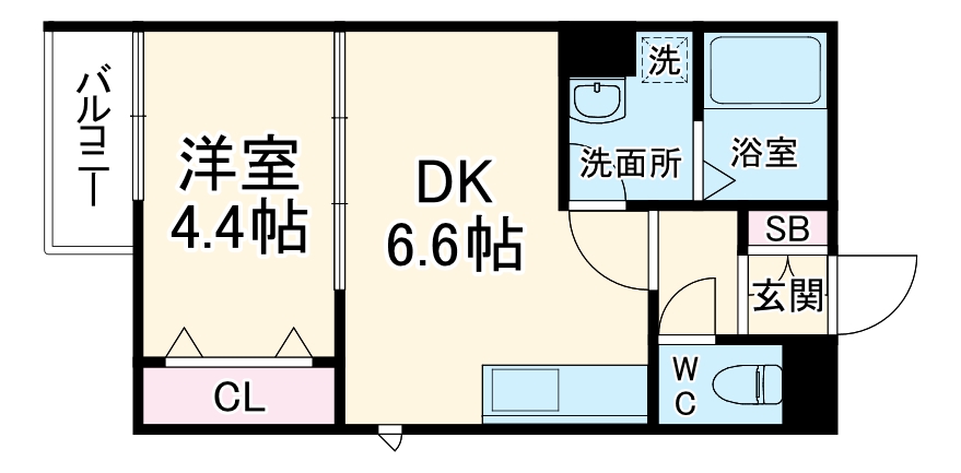 H and P緑地公園の間取り