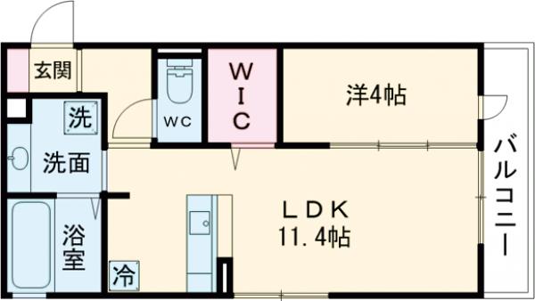 D-room九大駅前の間取り