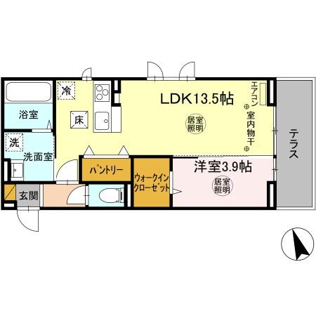 マルメンテの間取り