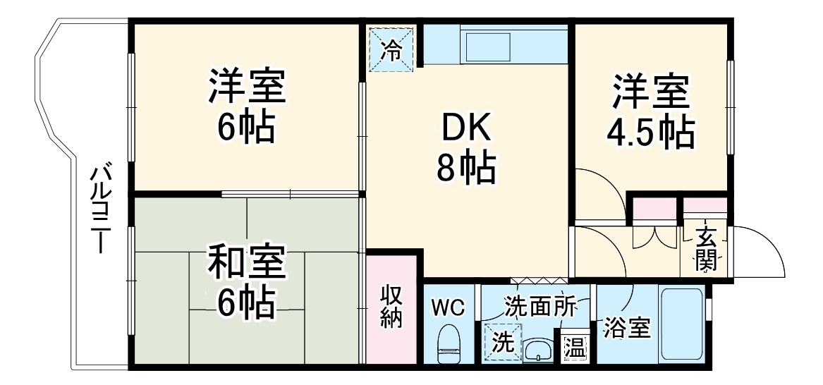 第25明智ビルの間取り