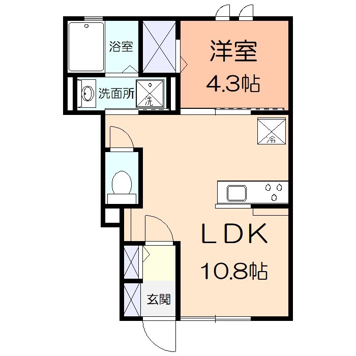 カーサ ソレアーダの間取り