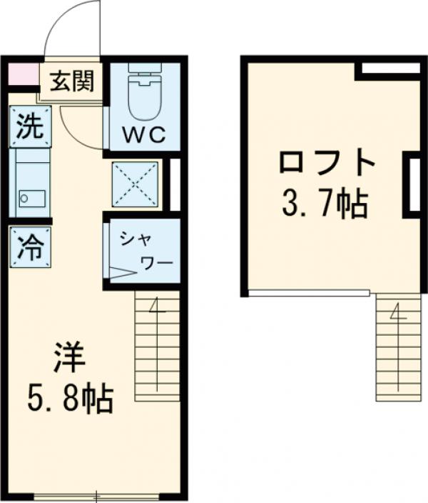 アルカディア上板橋の間取り