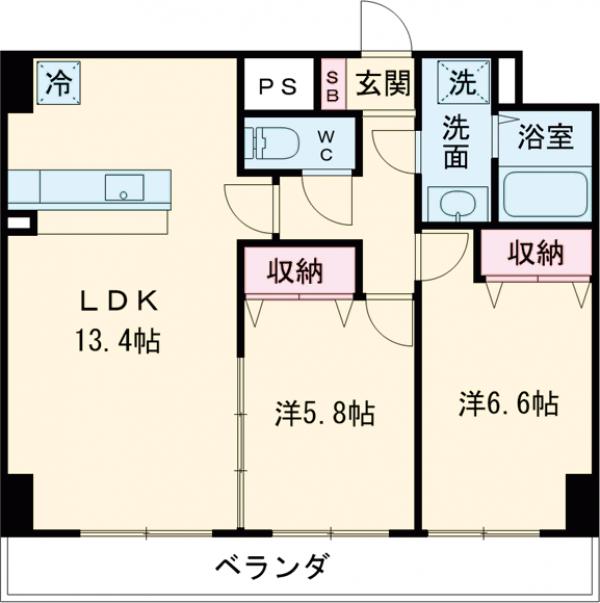 クラティオの間取り