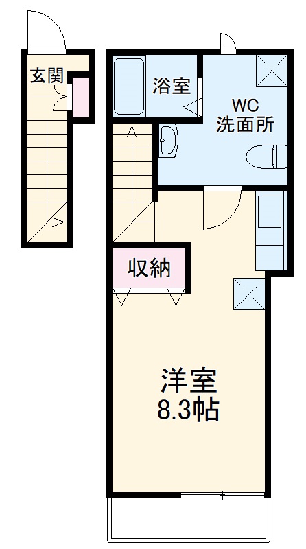 ヒルズ新柏の間取り