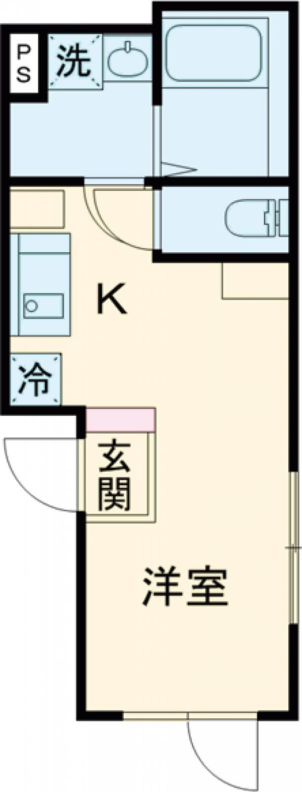 HW.HILLS 幡ヶ谷の間取り