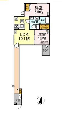グラナーデ興宮町の間取り