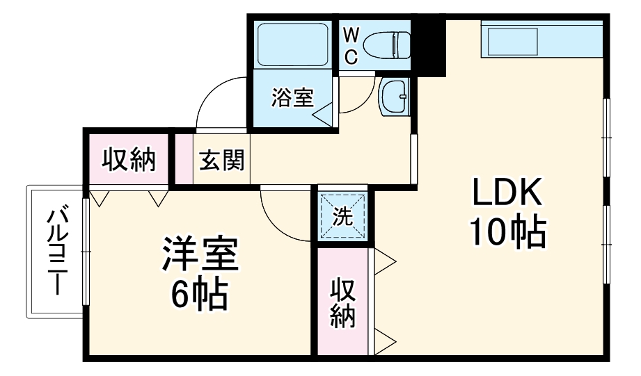 セジュール来夢90の間取り