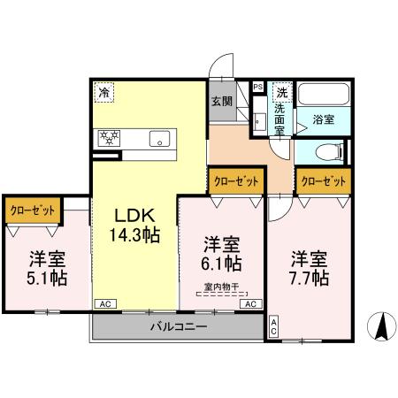 メゾン ド アンの間取り
