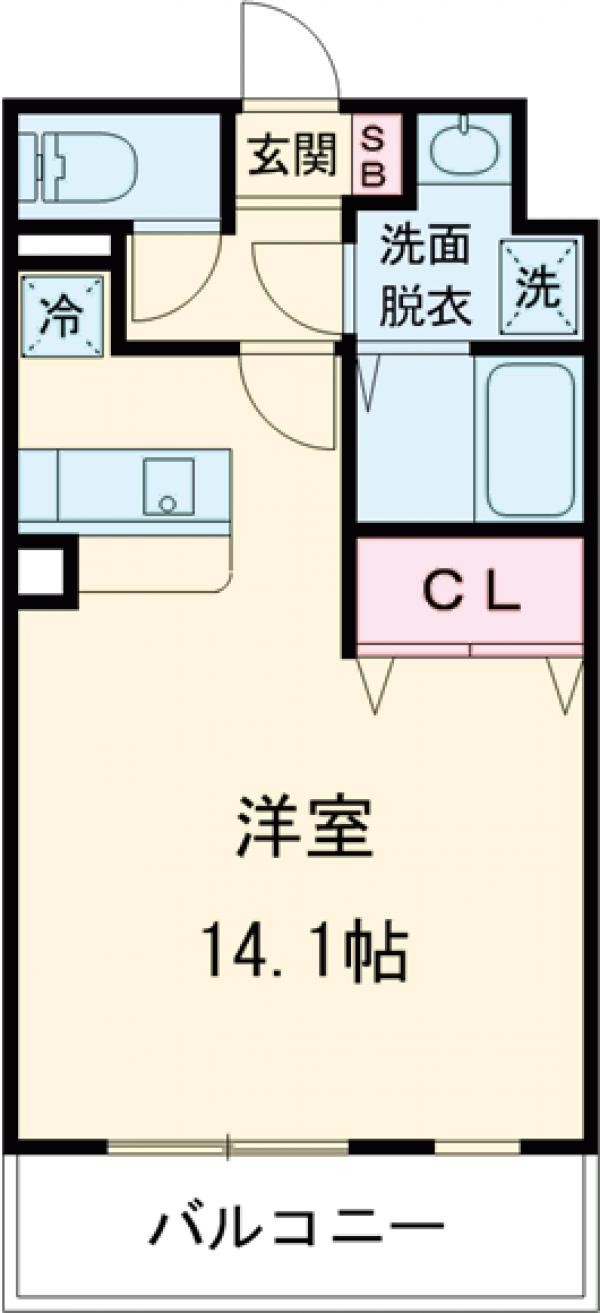 モア クルーズの間取り
