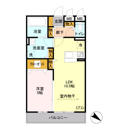 Verde lakeの間取り