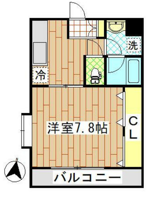 サンフィールⅢの間取り