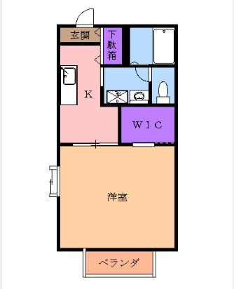 ハイツTAKAOの間取り