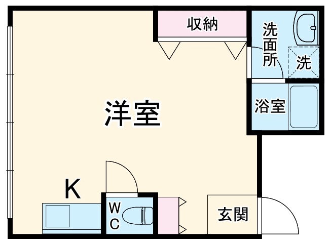 アーバンビュー本町の間取り