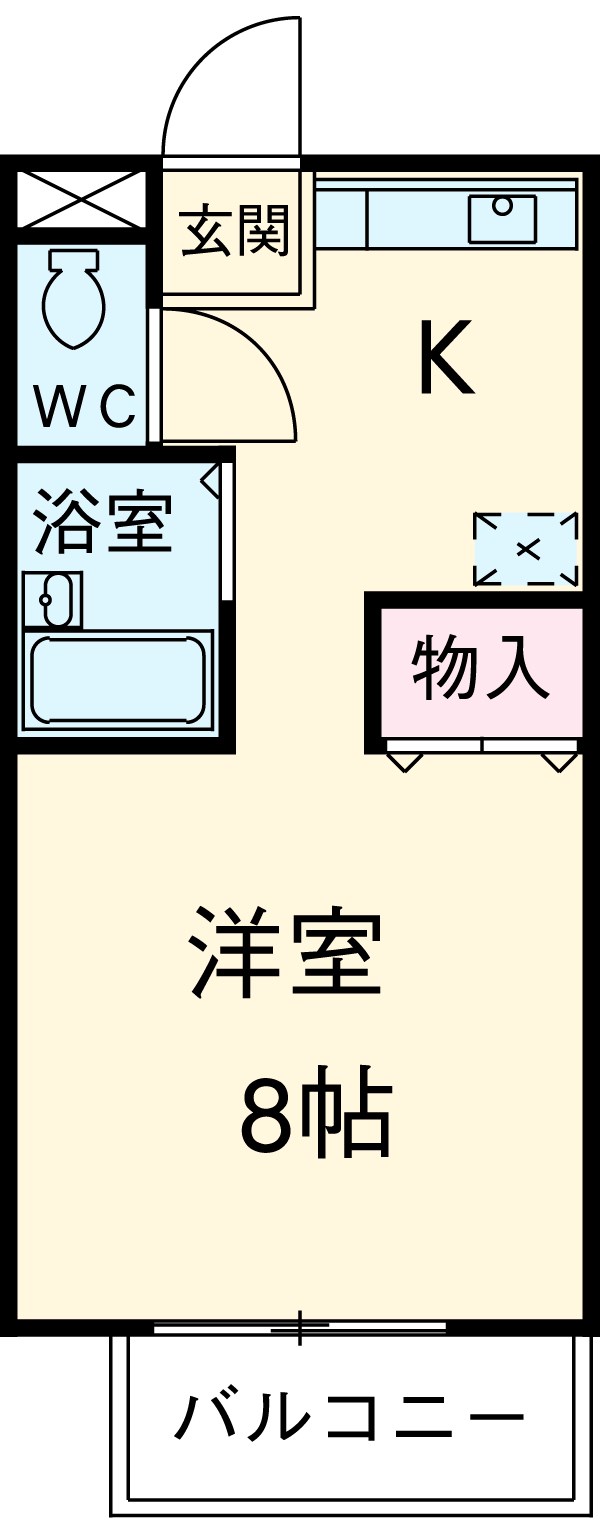 ドミール中町の間取り