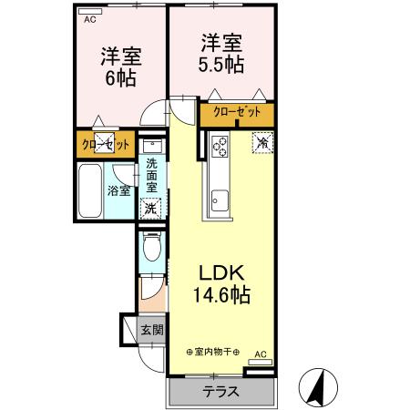 エクセレント・ドリームの間取り