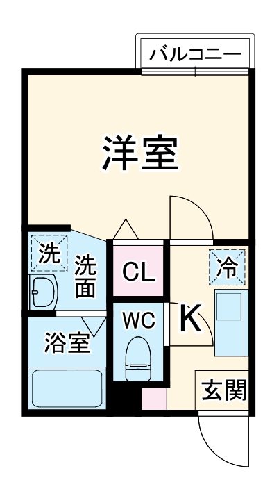 ボヌール大和田の間取り