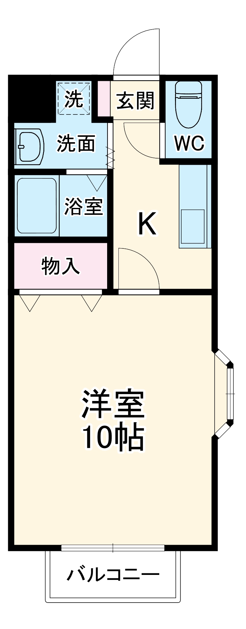 エスペランサ宮地の間取り