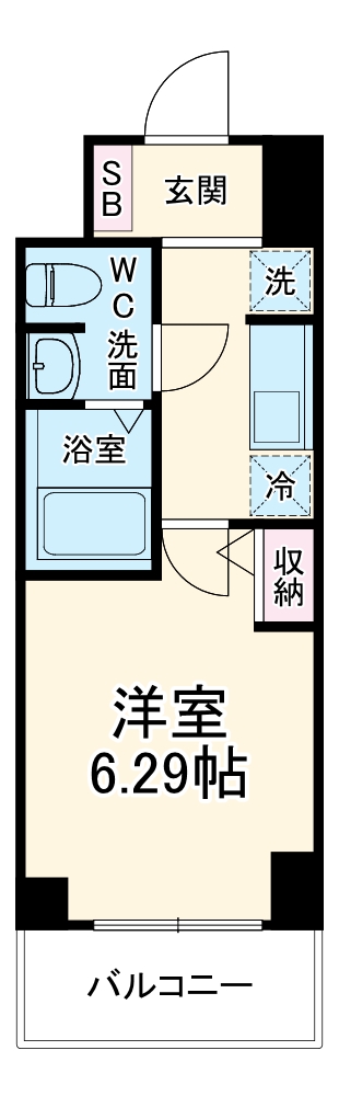 グランカーサさいたま新都心の間取り