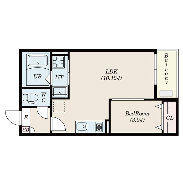 Jack hishiikeⅠの間取り