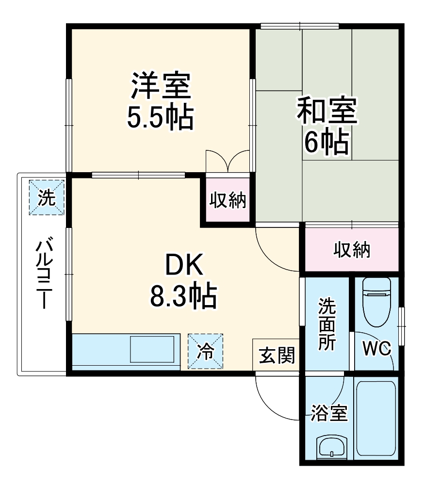 メゾン・きぬたの間取り
