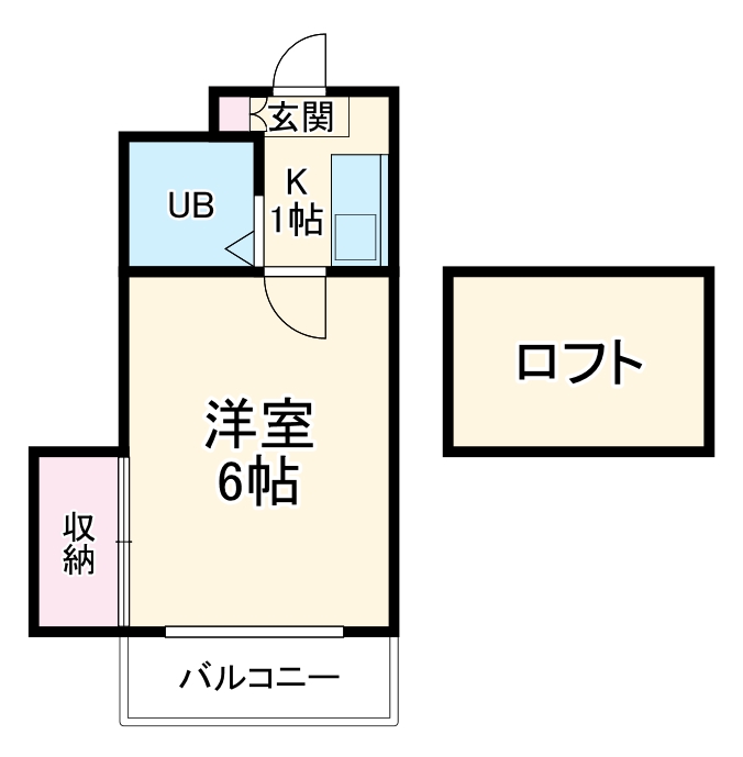 塩釜口の間取り