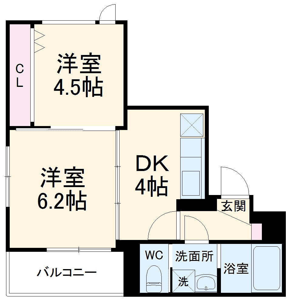 MK今井仲町の間取り