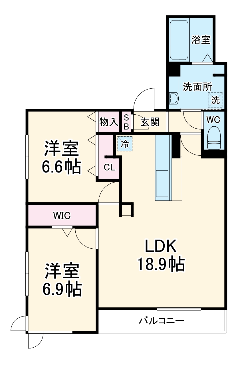 D-Hills下池川の間取り