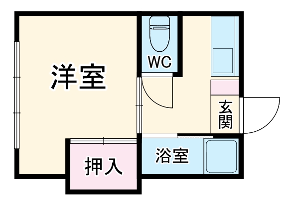 光南アパートの間取り