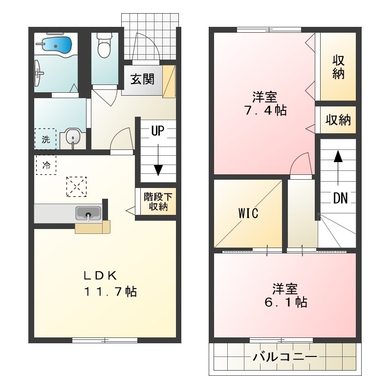 ソフィアの間取り