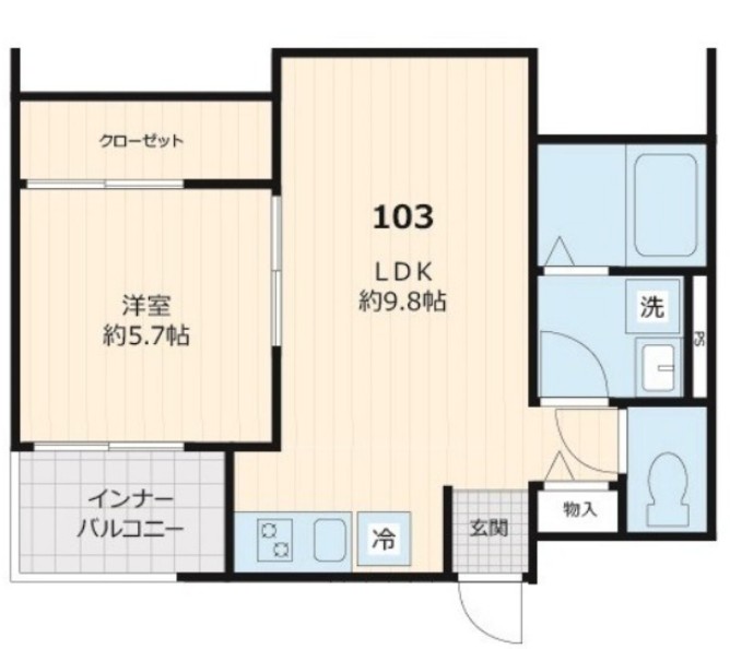 メディボヌールの間取り