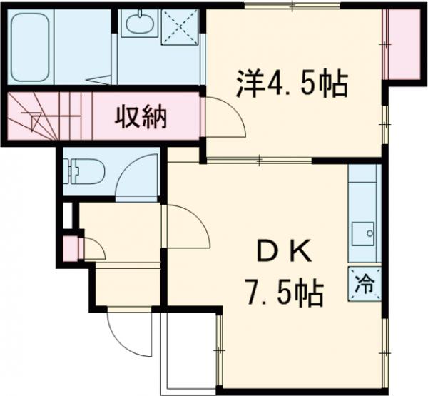Navi三鷹の間取り