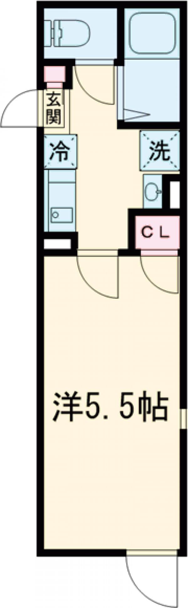 リベルテ平井の間取り