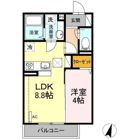 アベリアの間取り