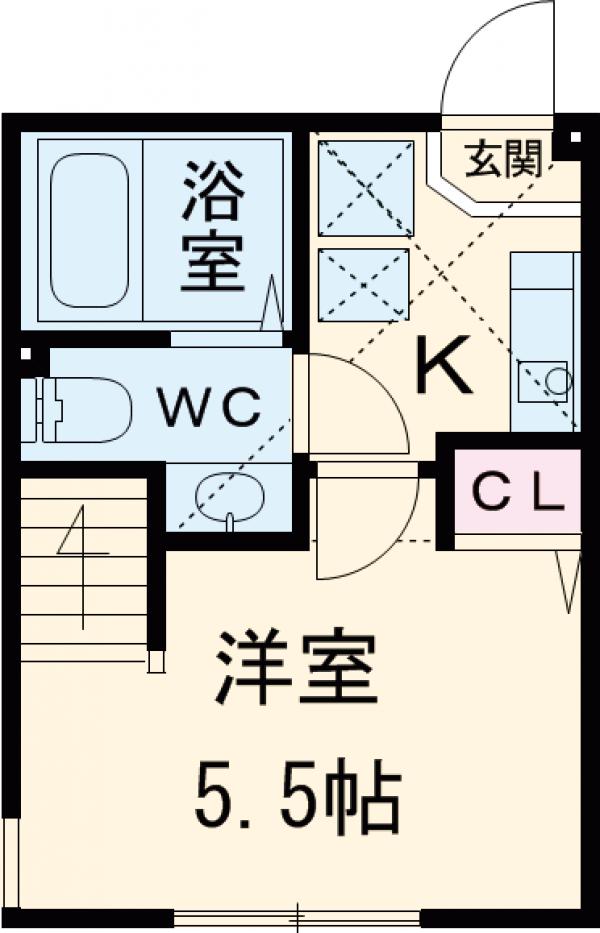 ゼクス橋本の間取り
