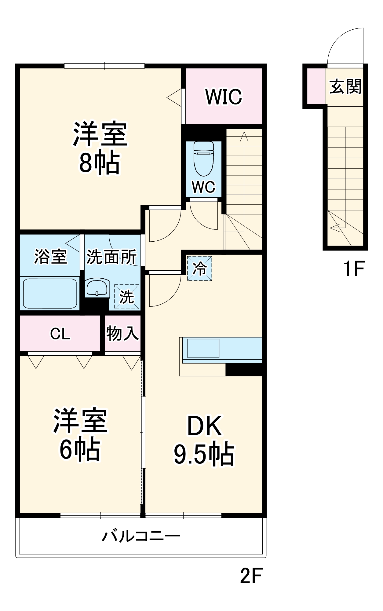 ルミエールの間取り