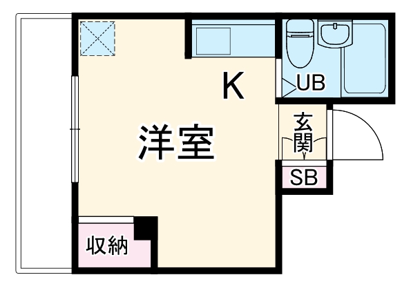 オレンジキャッスル東都の間取り