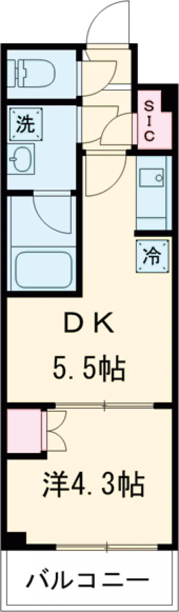 ハーモニーレジデンス板橋シティサイトの間取り