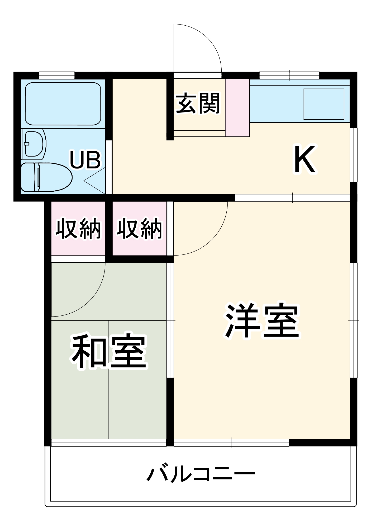 ホワイトドリームの間取り