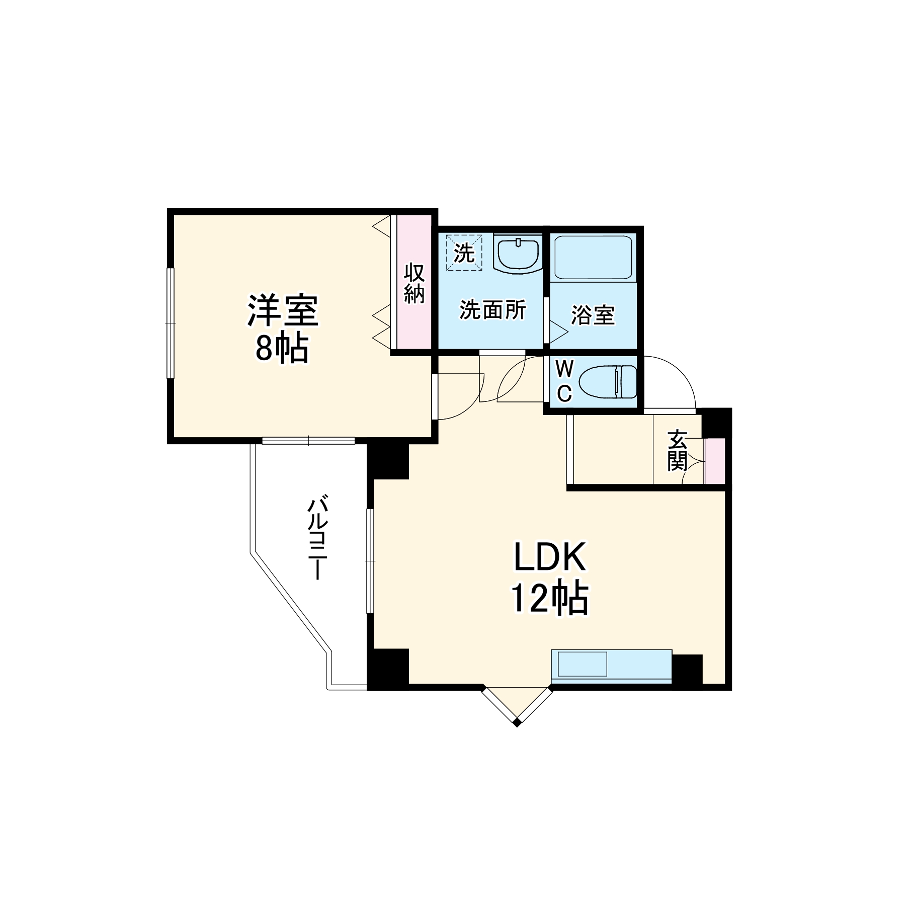 リッツコートの間取り