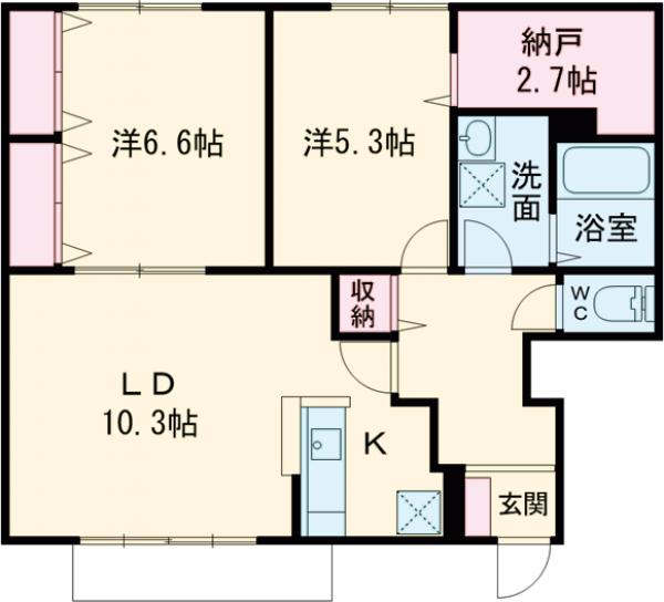 パインリーフの間取り