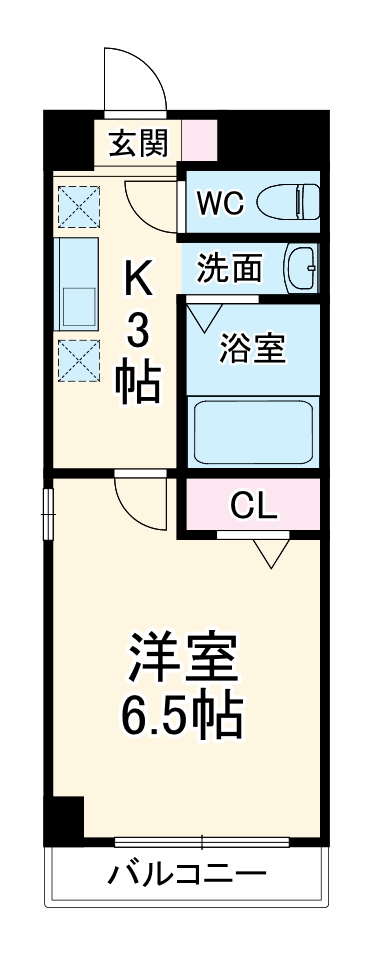 フォルトゥーナ荒畑の間取り