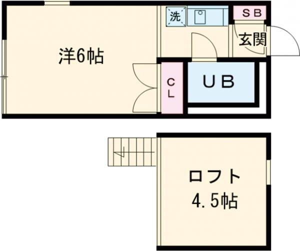 ハイツセブンの間取り