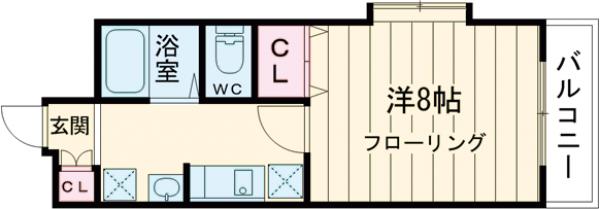 パークステージ箱崎の間取り