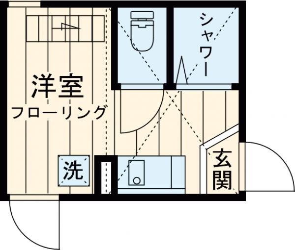 フェリスプリマの間取り