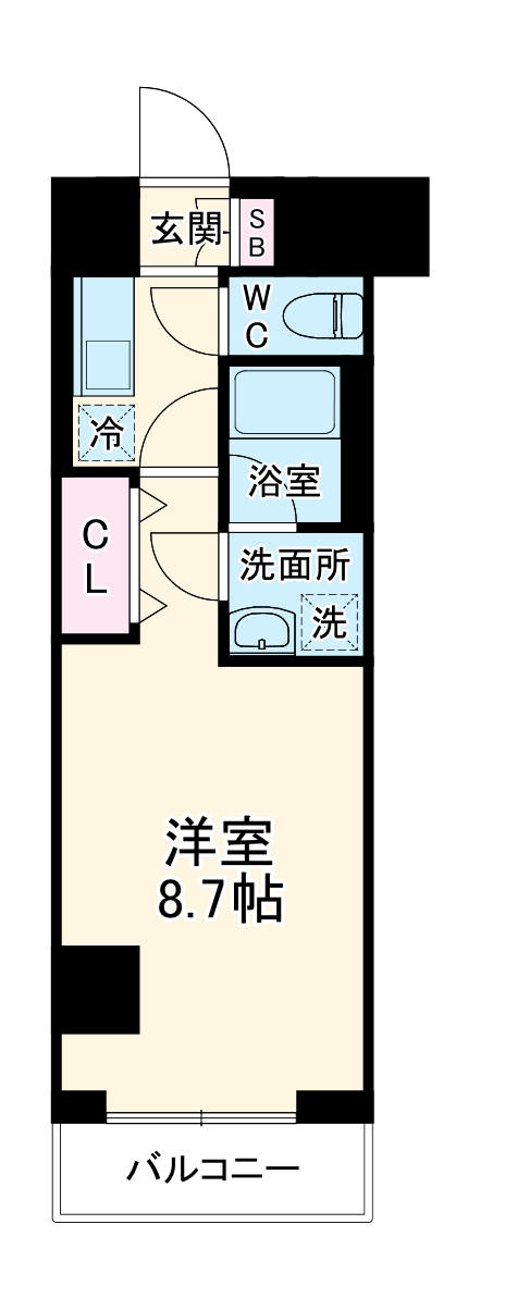 ＬＥＸＥ　ＡＺＥＳＴ横濱関内の間取り