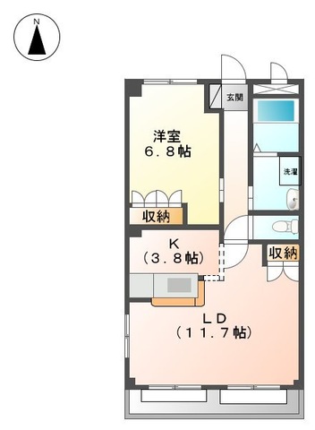 レジデンス T’Mの間取り