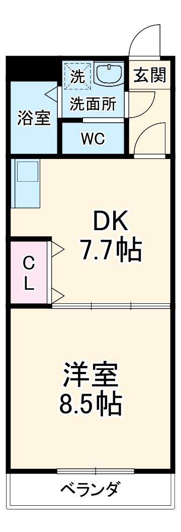 E-STAGE Iの間取り